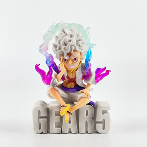 10cm Mini Anime Figura de Acción Set Nika One Pieced Monkey D. Figura DE ACCIÓN Luffy Nika Gear 5 - Product Image 5