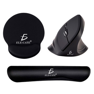 Souris verticale ELE-GATE avec tapis de souris et repose-poignets pour clavier, pour un confort ergonomique en jeu - Product Image 3
