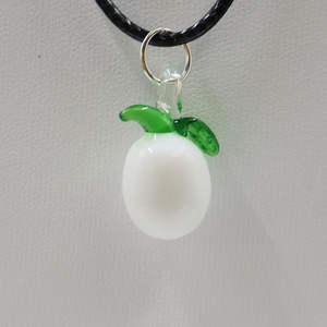 El yapımı minyatür Murano Lampwork cam meyve sebze kolye klasik takı yapımı için kanca ile özel renkli figürler - Product Image 3