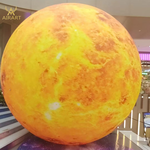 Ballons gonflables 3D réalistes du système solaire, décorations planétaires gonflables accrocheuses pour musées et expositions scientifiques - Product Image 6