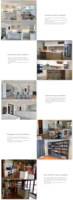 Vermonhouzz Armoire modulaire moderne en bois massif Armoires de cuisine Garde-manger Marbre MDF Mélamine Meubles de cuisine pour la maison
