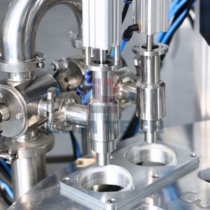 Vendita calda automatica di plastica succo di frutta acqua minerale tazza sigillante pasta liquida Yogurt macchina imballatrice - Product Image 5