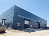 Kits d'entrepôts préfabriqués en structure métallique pour entrepôts industriels, ateliers, garages, hangars - Design moderne certifié ISO9001/CE