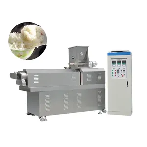 Hot selling food grade big capacity 500 kg/h nutrition rice artificial rice making machine / processing line / plant