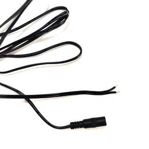 DC5521 kadın çıplak tel Pigtail 5.5x2.1mm DC Pigtail kablo 14AWG 0.3m DC güç Pigtail ile elimden biter - Product Image 5