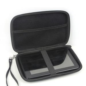 Étui de transport GPS 7 pouces personnalisé, écologique, étanche, en EVA, avec fermeture éclair, noir, antichoc, pour <span class=keywords><strong>Garmin</strong></span> <span class=keywords><strong>TomTom</strong></span> - Product Image 1