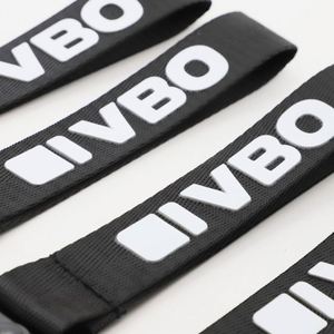 Custom Durable Nylon Short <b>Lanyard</b> Personalized Screen Printing Logo for Outdoor Sports and Brand Promotion Wrist <b>Lanyards</b> - Product Image 4