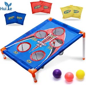 Huiye Parent-child Interactive Game Bean Bag Toss Game Kids Outdoor Indoor Games Bean Bag Throwing Universal Target Play Toy Set