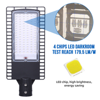 Vente en gros de lampadaires LED étanches IP66 avec capteur radar SMD 50W 100W 120W 150W 180W 200W 240W 300W