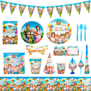 Decoración para <span class=keywords><strong>Fiesta</strong></span> <span class=keywords><strong>de</strong></span> Coco, Decoración para <span class=keywords><strong>Fiesta</strong></span> <span class=keywords><strong>de</strong></span> Melón, Artículos para <span class=keywords><strong>Fiesta</strong></span> <span class=keywords><strong>de</strong></span> Cumpleaños, Vajilla Desechable, Platos <span class=keywords><strong>de</strong></span> Papel, Vasos, Manteles, Servilletas - Product Image 1
