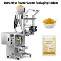 Machine d'emballage verticale à vis sans fin pour poudre d'osmanthus et diverses poudres fines alimentaires