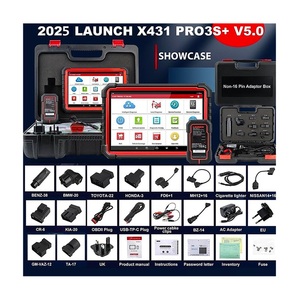 LAUNCH X431PRO3S+V5.0 Outil de diagnostic automobile USB/WIFI OBD, précision de diagnostic de 98%, détecteur de pannes pour l'entretien automobile, garantie 1 an - Product Image 1
