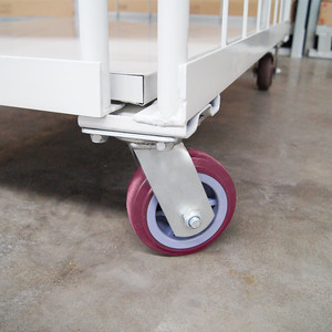 Groothandelsprijs Wasrol Container Lading Opslag Opvouwbare Kooi Kar <span class=keywords><strong>Trolley</strong></span> - Product Image 6