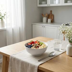 Tazón <span class=keywords><strong>de</strong></span> Porcelana Blanca <span class=keywords><strong>de</strong></span> 6 Pulgadas, Tazón Redondo <span class=keywords><strong>de</strong></span> Cerámica Cocida a Alta Temperatura para <span class=keywords><strong>Arroz</strong></span>, <span class=keywords><strong>Sopa</strong></span>, Fideos, Cocina Casera, <span class=keywords><strong>Restaurante</strong></span> - Product Image 4
