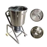 20L 32L Groente Fruit Vlees Crusher Blender Hakselaar met Motor SUS304 RVS 1500W Hoge Efficiëntie