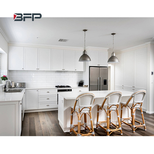 BFP One Stop Villar House Customization Factory Price Complete Modern Luxury Modular Furniture Cupboard Kitchen Cabinet Designs