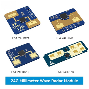 ODM E54-24LD 24GHz มิลลิเมตรเวฟเรดาร์โมดูลไร้สาย แบนด์ความถี่ระดับโลก เซ็นเซอร์ตรวจจับความเคลื่อนไหวขนาดเล็กแบบมิลลิเมตรเวฟ - Product Image 2