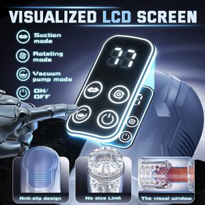 Vibrador eléctrico con pantalla LCD, 7 funciones de rotación, 7 de empuje, 7 de succión, 7 de lamido y 7 de vibración. Y así sucesivamente. - Product Image 6