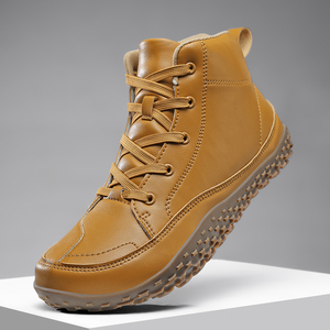 Botas de nieve deportivas de gama alta de gran tamaño con logotipo personalizado, zapatos de algodón para montañismo al aire libre de pie ancho, talla 37-48 plana - Product Image 3