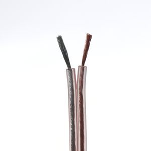 Câble plat parallèle pour haut-parleurs 300V 500V 14AWG en <span class=keywords><strong>cuivre</strong></span> toronné isolé PVC pour TV, pour une connexion audio économique et claire - Product Image 4