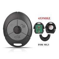 Clé de voiture télécommandée 3 boutons 433 MHz pour Rover 25 45 MG 3 TF ZR ZS Lifting 2004+ avec fonction sans clé
