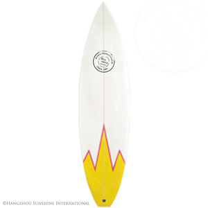 Planche de surf courte personnalisée en fibre de verre, résine et mousse EPS - Product Image 3