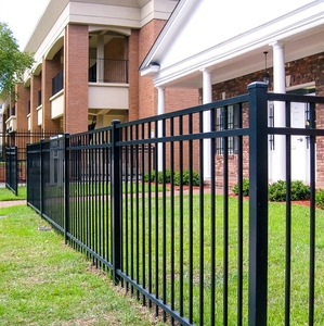 Clôture de Ferme en Acier Noir Thermolaqué Européen, Modélisation 3D, Écologique, Anti-Escalade, Montage Facile, Garantie 10 Ans - Product Image 1