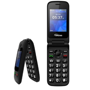 2.4 Inch Unlock Dual Sim <strong>Old</strong> <strong>People</strong> <strong>Mobile</strong> <strong>Phone</strong> with Keypad Talking 2G3GGSM WCDMA Flip <strong>Phone</strong> - Product Image 1