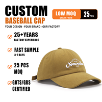 Gorra de Béisbol Resistente de Algodón con Corona Suave, Bordado 3D en Relieve, Visera Curva, Ajustable, para Uso Diario