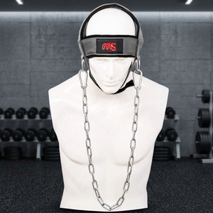 Correas de Tobillo MAS Fitness para Levantamiento de Pesas, Entrenamiento de Resistencia, Recuperación de Lesiones, Culturismo, Cadena Larga de Acero, Neopreno ISO - Product Image 3