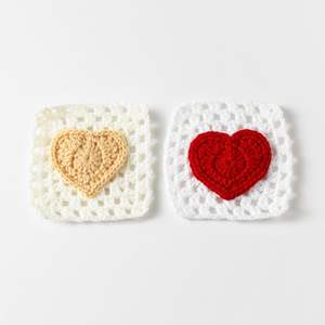 Accesorios de bolso de red hueca grande de color rojo albaricoque con diseño de corazón de durazno, pequeños y de bolsillo, para tejer amor, de Sweet Education Editor-In-Chief Artificial - Product Image 5