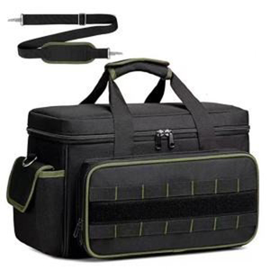 Kit <span class=keywords><strong>de</strong></span> Herramientas <span class=keywords><strong>de</strong></span> Gran Capacidad <span class=keywords><strong>de</strong></span> 17 Pulgadas, 20 Bolsillos, Kit <span class=keywords><strong>de</strong></span> Herramientas Portátil con Correa para el Hombro, Bolsa <span class=keywords><strong>de</strong></span> Herramientas <span class=keywords><strong>de</strong></span> Boca Ancha para Electricistas y Mecánicos - Product Image 6