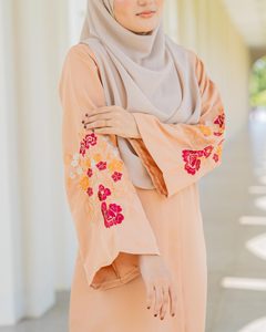 SIPO Eid Fashion 2024 Eid Modest Summer <b>Abaya</b> Printed Chiffon Modest Dress Islamic Clothing Muslim <b>Girls</b> <b>Abaya</b> - Product Image 6