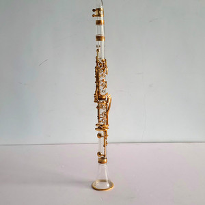 Tasti trasparenti placcati oro Bb clarinetto | Ideale per musicisti avanzati e performance di Band - Product Image 6