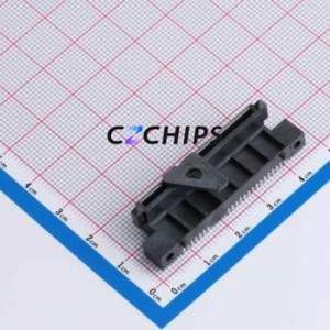 HDGCYLSY-SATA-108 Hard Drive Connector (SAS/SATA/M.2) SMD Connector SATA Female 22P 12mm - Product Image 1
