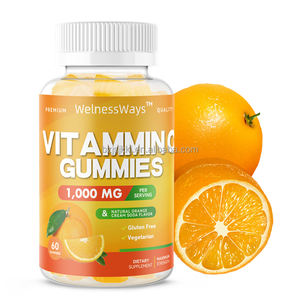 Vegan Gummis Vitamine C Soft Candy Anti-Oxidant y Anti-Age Vitamin C Gummies para blanquear la piel - Product Image 6