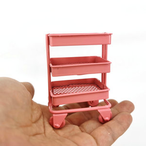 Le modèle de cuisine XIM [Étagère de rangement compacte/Chariot mobile simulé] Mini est arrivé sur le marché - Product Image 1