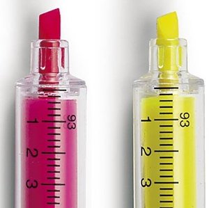 Khuyến Mại Sáng Tạo Tiêm Hình Dạng <span class=keywords><strong>Highlighter</strong></span> Bút Đánh Dấu, Sáng Kim Bác Sĩ Y Tá Bệnh Viện Ống Tiêm <span class=keywords><strong>Highlighter</strong></span> Đánh Dấu - Product Image 4