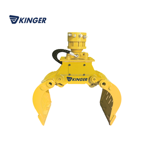 Grapa Hidráulica Giratoria para Demolición y Clasificación KINGER, Grapa Hidráulica para Trabajos de Construcción - Product Image 2