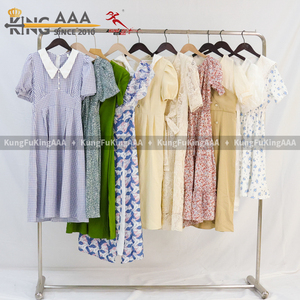 Abito Lungo Estivo da Donna in Poliestere/Cotone KungFu KingAAA, <span class=keywords><strong>Abbigliamento</strong></span> Usato all'Ingrosso - Product Image 5