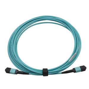 Cable de Fibra Óptica MTP/MPO de 24 Hilos Multimodo 50/125 OM4 Plenum Hembra-Hembra Método <span class=keywords><strong>C</strong></span>, Proveedor Chino - Product Image 4