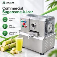 Automatische gemotoriseerde suikerrietpers fruitpersmachine 1,1 kW dubbele spanning 220V/110V JICEN