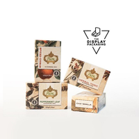 Cajas de Jabón de Cartón Kraft de Lujo al por Mayor, Formas y Tamaños Personalizados, Materiales Reciclados, Ecológicas, con Relieve Mate