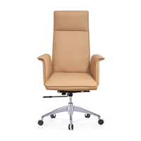 Ensemble de chaises de bureau de direction en cuir PU de luxe, design traditionnel, vente directe d'usine pour la maison et les conférences