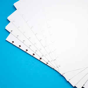 Quaderno RINGNOTE A6 A7 Mini con copertina in PP, ricaricabile, a disco, con fori a fungo, pagine bianche, funzionale e versatile, ideale come regalo - Product Image 4