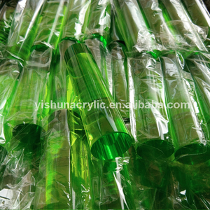 Tige/barre en acrylique avec éclairage led, translucide, vert, vente en gros, - Product Image 2