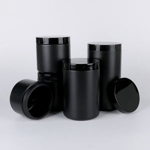 Customize a 100-1500ml plush material HDPE soft-touch <b>protein</b> powder can <b>for</b> your new economical packaging solution - Product Image 2