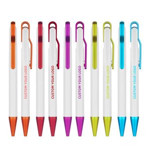 Bolígrafos de Plástico Multicolor Personalizados a Precio Económico, con Logotipo Personalizado, Tinta Negra, Opción de Regalo para la Escuela y Oficina - Product Image 3