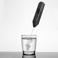 Mousseur à lait électrique portable moderne en gros, mini batteur à œufs automatique, fouet, mousseur pour thé, café et boissons