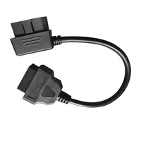 Cable de Extensión OBD para Automóvil, Venta al por Mayor de Fábrica, Conector Macho a Hembra de 16 Pines, Herramienta de Diagnóstico Automotriz OBD2